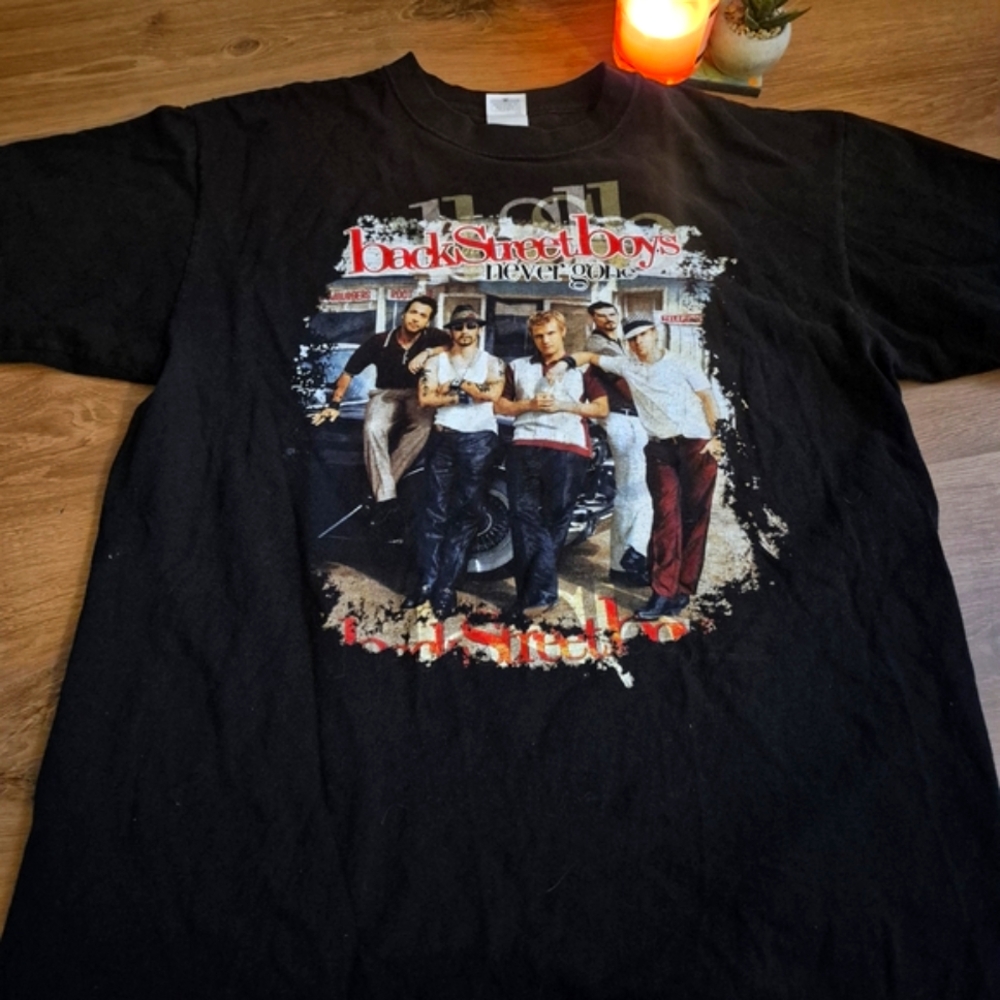 Vintage 2005 Black Backstreet Boys T-Shirt